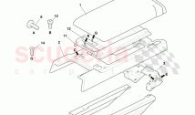 Console Panel with Armrest Stowage (Manual)