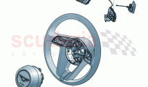 airbag unit for steering wheel F >> 3S-K-076 120 F >> ZG-K-076 120