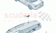 Electric parts for road toll system