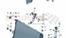 Cooler for coolant Coolant expansion tank Coolant additive