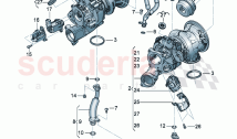 Exhaust gas turbocharger (water-cooled) Oil pressure line Oil return line D >> - M&hellip;