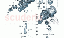Exhaust gas turbocharger (water-cooled) Oil pressure line Oil return line D - MJ 2&hellip;
