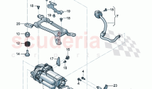 Air supply unit Individual parts