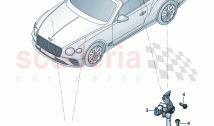 Sensor for headlight range control F 3S-K-074 635>> F ZG-K-074 635>>