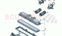 Air filter Intake air duct Intake hose D >> - MJ 2022