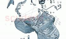 Fuel tank fuel filler neck fuel tank cap