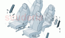 Side airbag unit