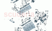 camshaft, valves camshaft adjuster unit Position sensor