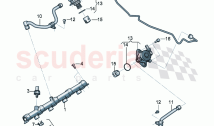Fuel pump Fuel line Fuel rail Injection valve