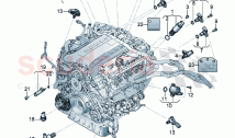 switches and senders on engine