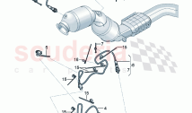 Lambda probe Holder for lambda probe F 3S-K-071 462>> F ZG-K-071 462>>