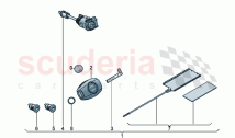 Lock cylinders main key valet key F >> 3S-K-071 415 F >> ZG-K-071 415
