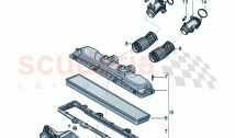 Air filter Intake air duct Intake hose D - MJ 2024>>