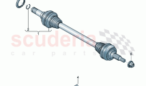 Drive shaft for models with limited slip differential