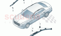 Head airbag unit