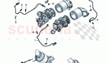 Lambda probe Holder for lambda probe Exhaust gas temperature sender