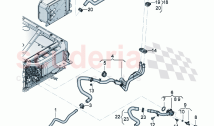 Coolant cooling system For vehicles with hybrid drive Underbody