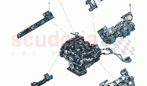 Noise insulation Protective cover Engine