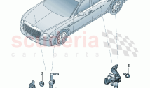 Sensor for headlight range control