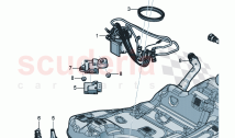 Fuel delivery module Control unit for fuel pump