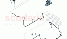 Washing and wiping system Reversing camera