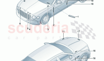 Vehicle data plate
