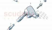 ignition coil with spark plug connector Spark plug