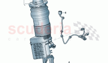 Suspension strut, complete (411000)