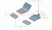 Genuine accessories All-weather floor mat