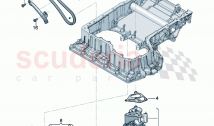oil pump oil strainer Control valve drive for oil pump