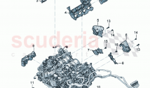 Noise insulation Protective cover Engine