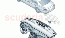 Electric parts for road toll system