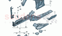 Body repair Front end section