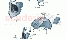 Wheel housing liner