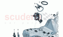 Fuel delivery module Control unit for fuel pump