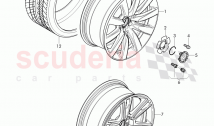 Complete wheels and tires