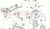 Wishbones, Hub and Bearing, F 3W-5-026 890>> 3W-7-051 365