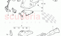 body shell, Front end, repair plate -, wheel housing, front, upper