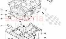 crankcase, oil pan, sealing flange