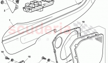 armrest for door trim panel, D >> - MJ 2008