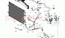 charge air cooler, air duct for charge, air cooler, D - MJ 2015>>