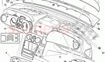 dashboard installation parts, F 3W-7-039 946>> 3W-7-045 370