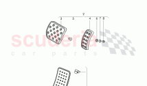Original Accessories, gearshift knob, Pedals