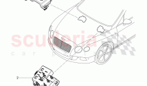 bracket for connector housing