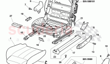 seat support, F 3W-7-039 946>> 3W-9-061 717