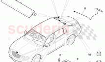 Aerial module, Infotainment system, D - MJ 2012>>