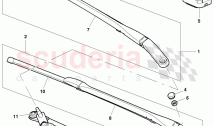 windshield wiper system compl., D - MJ 2005>> - MJ 2008