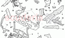 body shell, Front end section