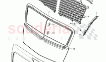 radiator grille, Emblem 'Bentley-Wings'