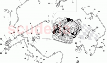 vacuum system, (For turbocharger), F 3W-7-041 018>> 3W-8-052 845